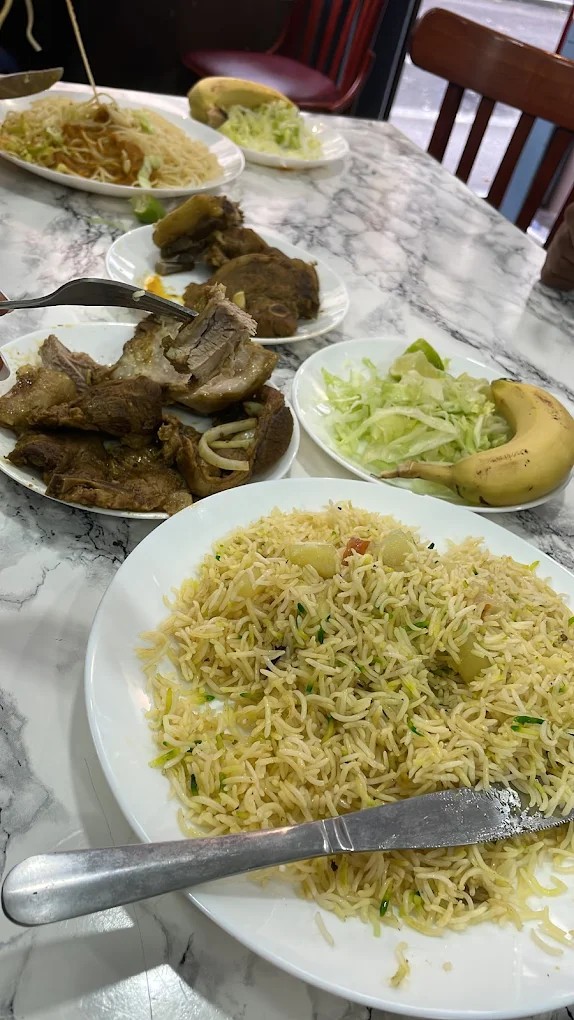 Rice & Goat